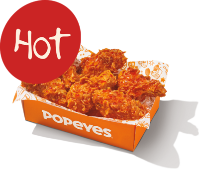 Popeyes 6 Piece Sweet 'n Spicy Wings Nutrition Facts