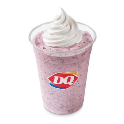Dairy Queen Small Raspberry Chip Shake Nutrition Facts