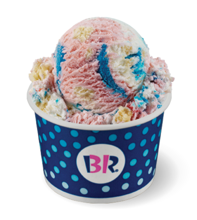 Baskin-Robbins Small Scoop America's Birthday Cake Ice Cream Nutrition Facts