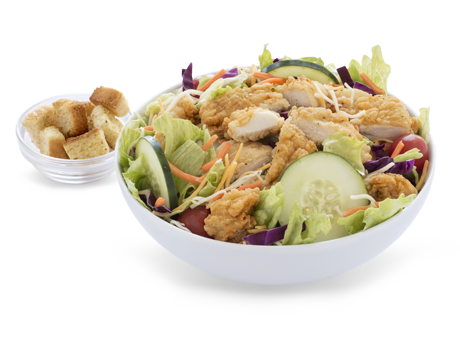 Bojangles Homestyle Chicken Tenders Salad Nutrition Facts