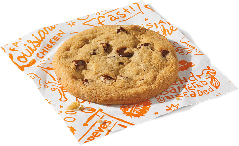 Popeyes 6 Cookies Chocolate Chip Cookies Nutrition Facts