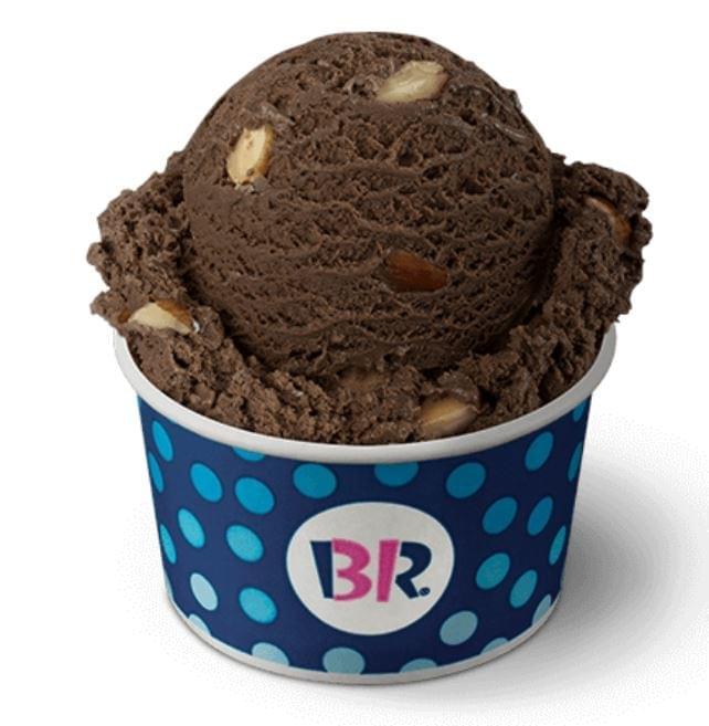 Baskin-Robbins Small Scoop Chocolate Almond Ice Cream Nutrition Facts